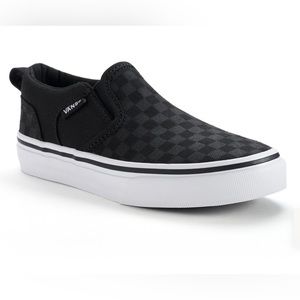 Vans Kids Checked slip-on size 5